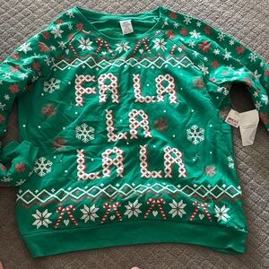 Freeze Green Holiday Sweatshirt